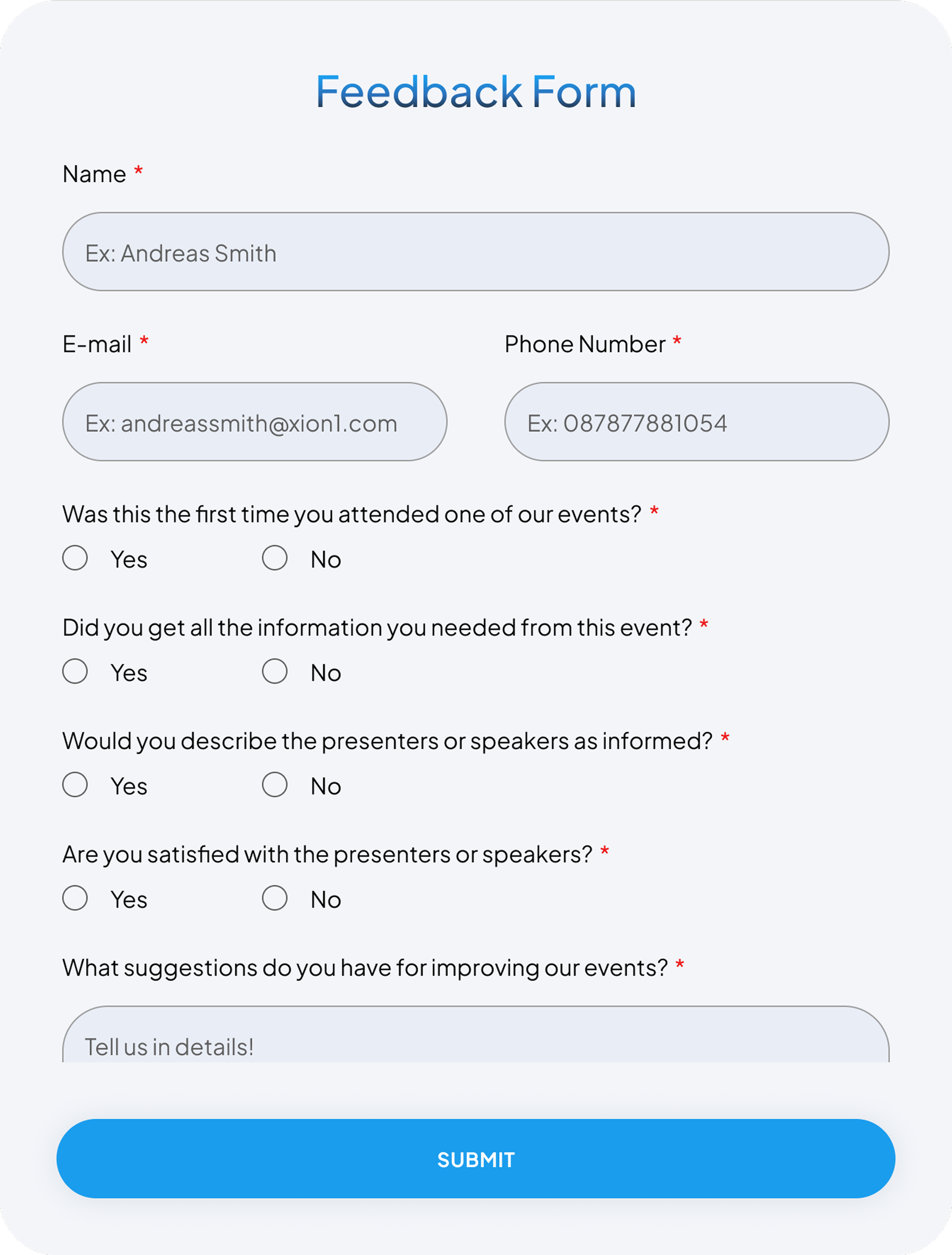 Surveys